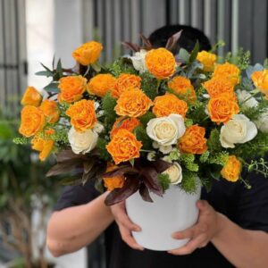 Giỏ hoa G02 3 Giỏ hoa G02