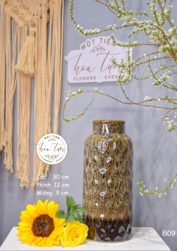 Bình gốm B09