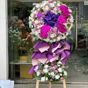 Kệ hoa chia buồn C78