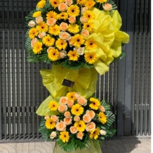 Kệ hoa chúc mừng K46