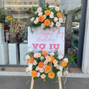 Kệ Hoa Chúc Mừng K70