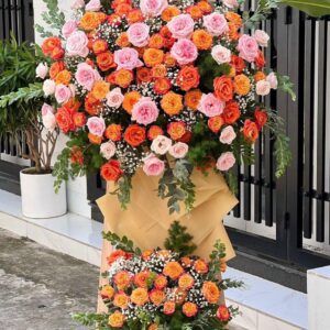 Kệ Hoa Chúc Mừng K95
