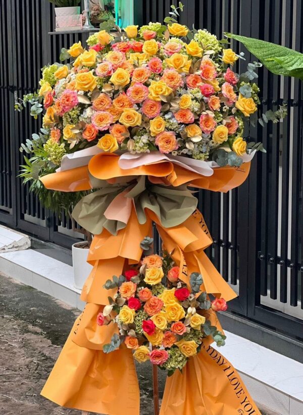 Kệ Hoa Chúc Mừng K109