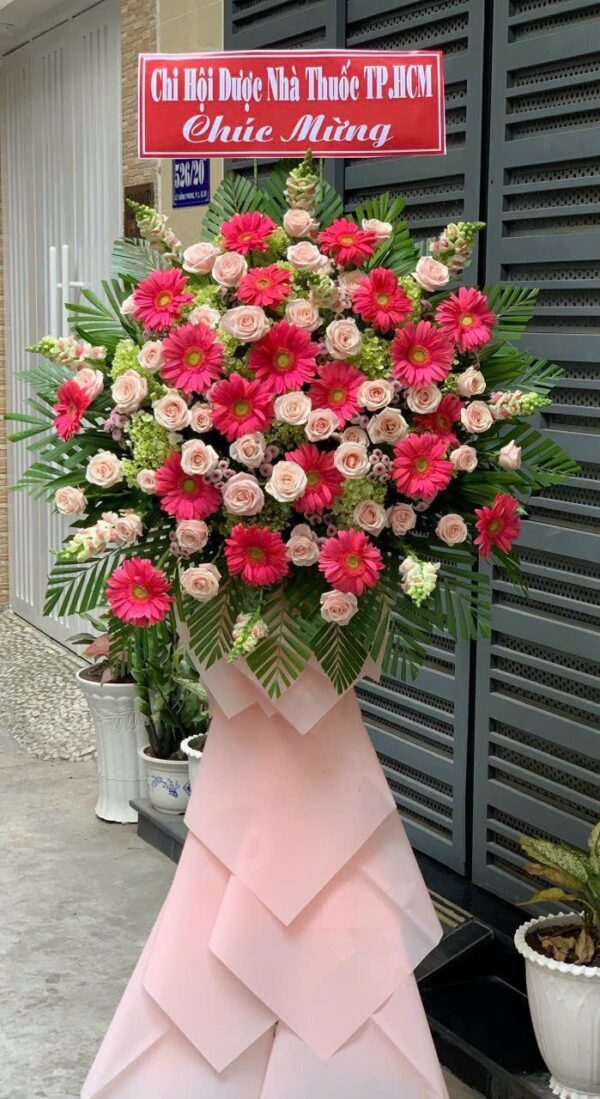 Kệ Hoa Chúc Mừng K98
