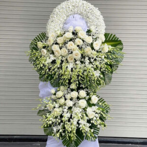 Kệ hoa chia buồn C183