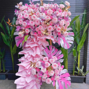 Kệ hoa chúc mừng k121