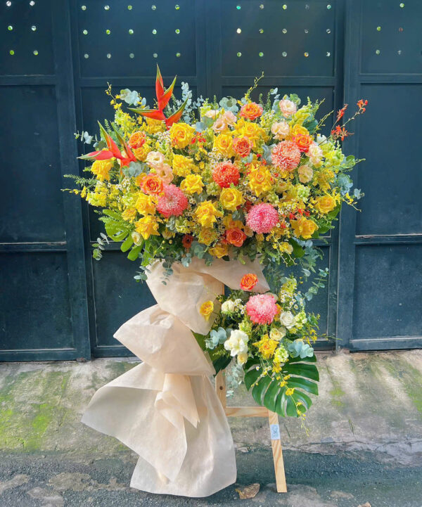 Kệ hoa chúc mừng K140
