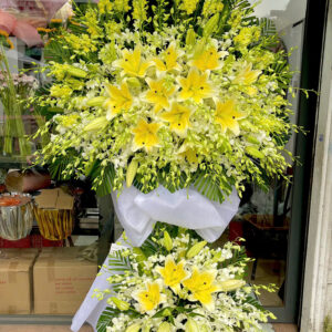 Kệ hoa chia buồn C176