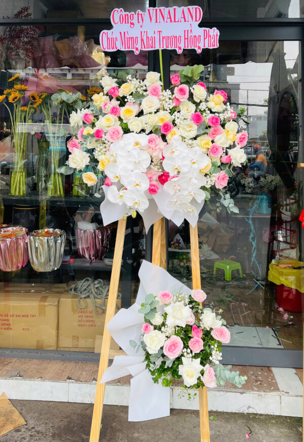 Kệ hoa chúc mừng K146