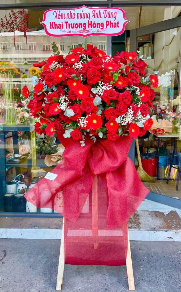 Kệ hoa chúc mừng K154