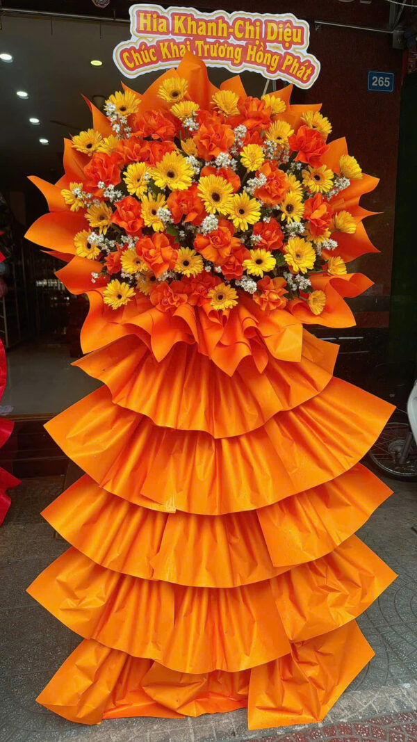 Kệ Hoa Chúc Mừng K155