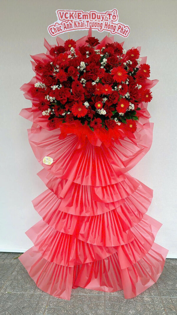 Kệ Hoa Chúc Mừng K156