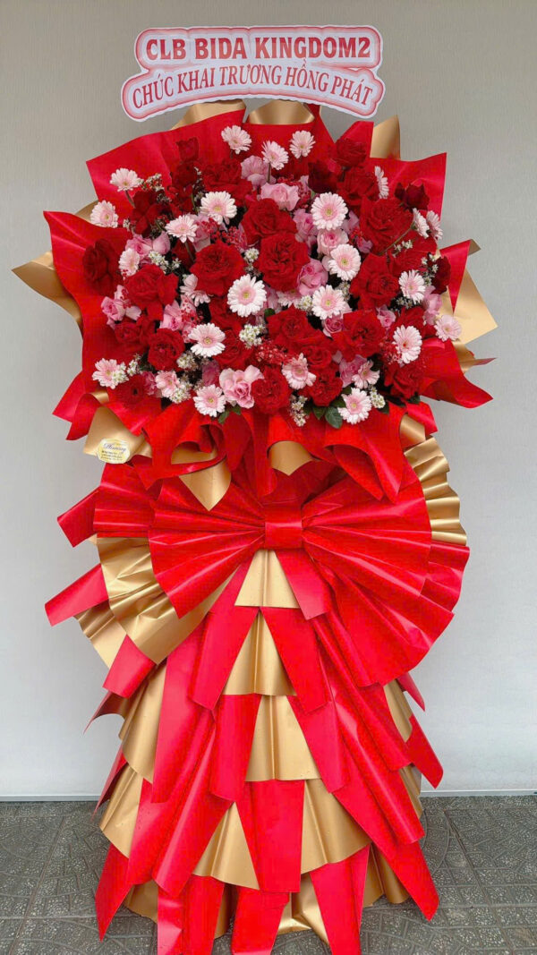 Kệ Hoa Chúc Mừng K158