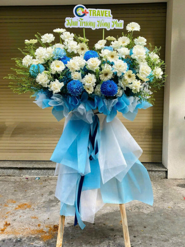Kệ Hoa Chúc Mừng K163