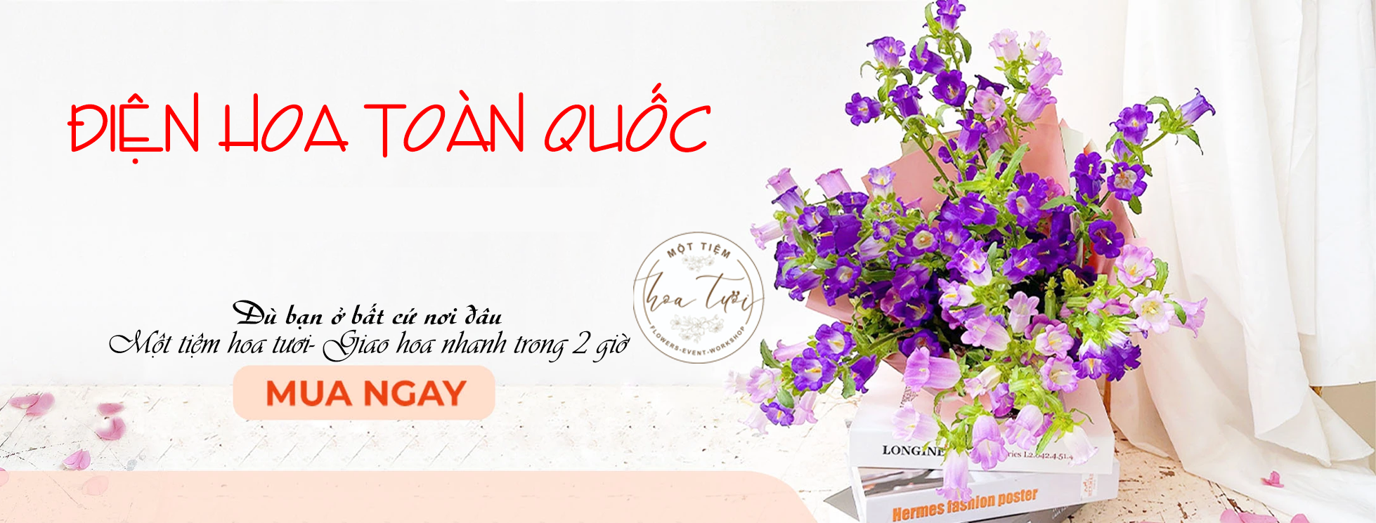 Dịch vụ điện hoa Online toàn quốc