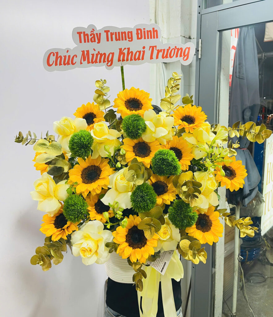 Tại sao việc chọn hoa khai trương lại quan trọng đối với doanh nghiệp? - tiệm hoa khai trương đẹp