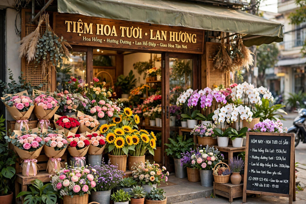 Shop Hoa Gần Đây Tại Thủ Đức, Dĩ An: Giao Nhanh 2 Giờ 1 shop hoa gần đây